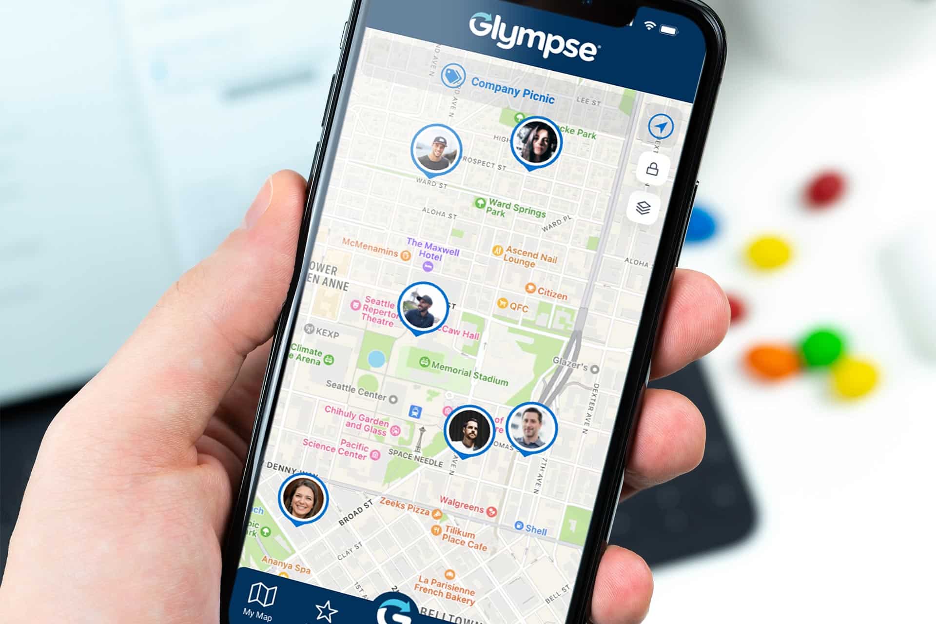 Glympse APP Glympse Location Sharing and Tracking App